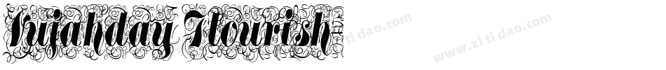 Vujahday Flourish字体转换